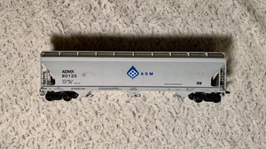 Accurail HO Scale ADM ADMX #80135 ACF 3-Bay Covered Hopper - Picture 1 of 6