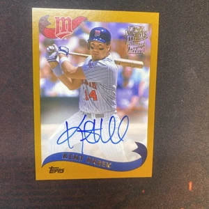 2021 Topps Archives - Fan Favorite Autographs 2002 Topps Kent Hrbek #FFA-KH (AU) - Bild 1 von 2