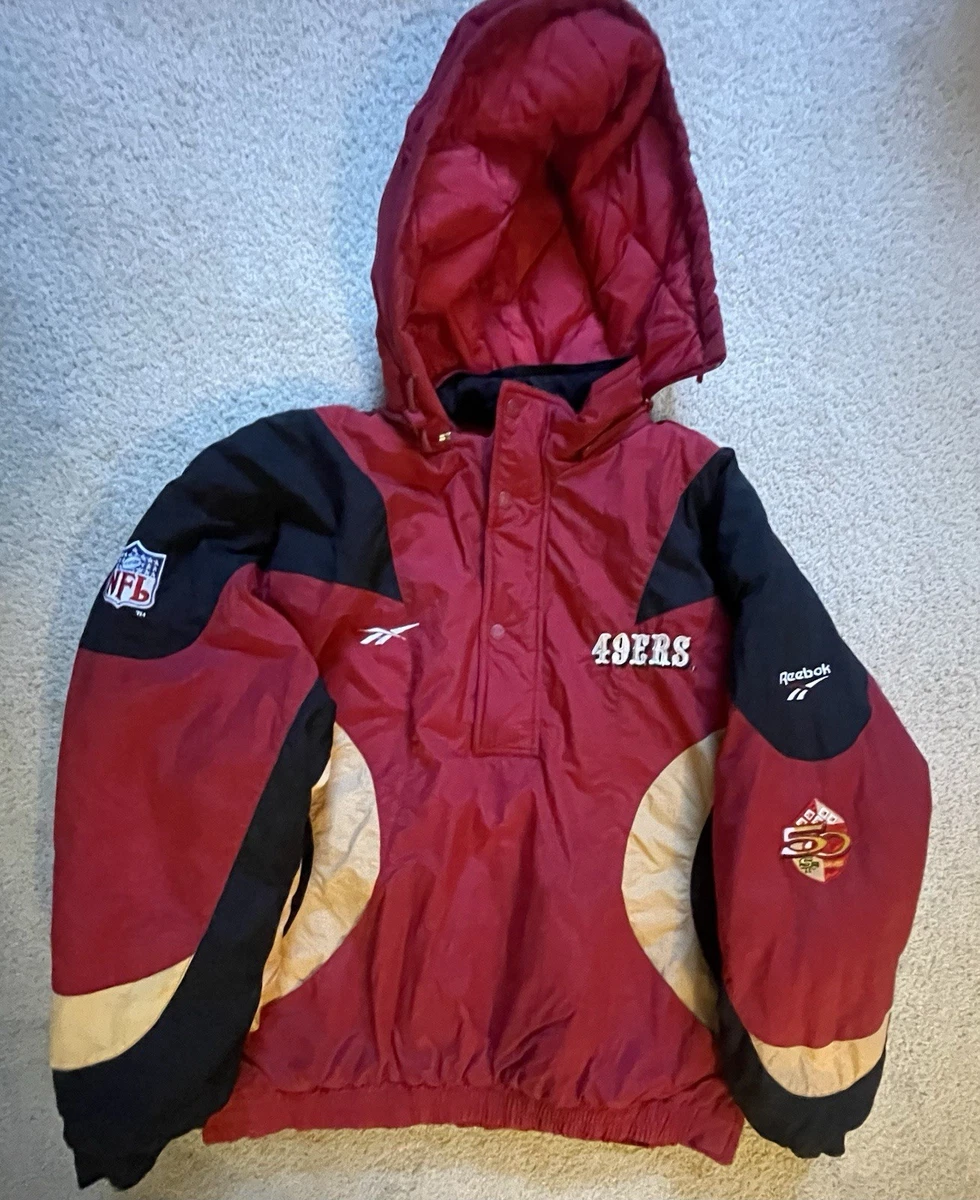 Preços baixos em Jaquetas para fãs da NFL Reebok San Francisco