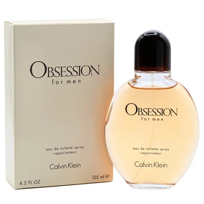 OBSESSION by Calvin Klein 4.0 oz 4 MEN edt Cologne New in Box - Image 1 of 4