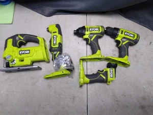 Ryobi 18V Cordless 5-Tool Combo pcl525+pcl206+pcl235+more combo tools only - Picture 1 of 6