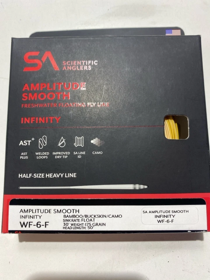 Scientific Anglers Amplitude Smooth Infinity Wf6f Fly Line