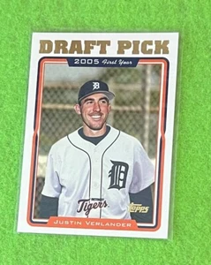 Justin Verlander 2005 Topps 677 Draft Pick RC - Bild 1 von 2