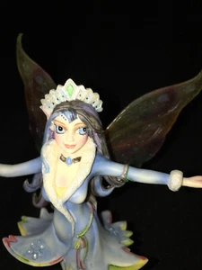 FAIRY SITE " SNOW QUEEN " FAIRY FIGUR LIMITED EDITION RARE 2008 #LB31063 NIB - Bild 1 von 8