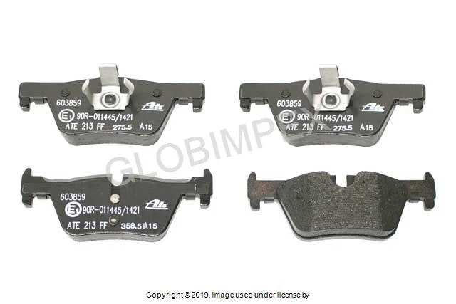 BMW 228i 228i xDrive 230i 230i etc. (2013-2019) Brake Pad Set REAR ATE OEM - Image 1 of 1