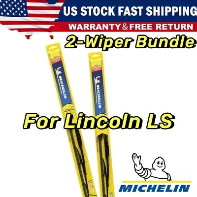 Wiper Blades 2-Pack Standard - fit 2000-2006 Lincoln LS - 30240/190 Foto 1 de 4