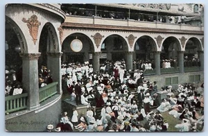 Casino Steps Santa Cruz CA California postcard D2 - Picture 1 of 2