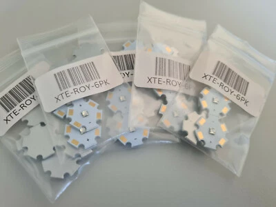 30 Stück originale CREE XT-E Royal Blau auf Star Platine Meerwasseraquarium NEU! - Bild 1 von 3