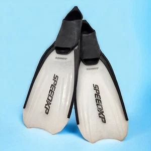 Aletas de natación Oceanways Speedxp 40-41 talla 6-7 negras con aletas buceo snorkel - Imagen 1 de 21