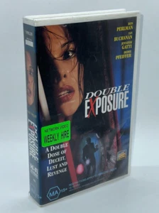DOUBLE EXPOSURE - VHS Tape Aussie PAL, 1993 - AUSSIE STOCK - CIVIC VIDEO - Picture 1 of 3