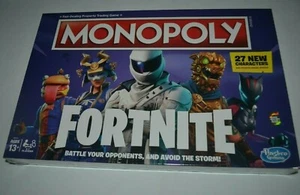 MONOPOLY FORTNITE GAME BOARD 27 NEW CHARACTERS FACTORY SEALED !! - Picture 1 of 2