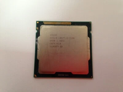 Intel SR008 Core i5-2500K 3.30GHz/1MB/6MB Socket 1155 CPU Processor LGA1155 - Image 1 of 2