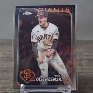 2024 Topps Chrome - #87 Mike Yastrzemski - Bild 1 von 3