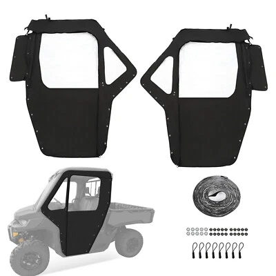 For Can-Am Defender HD 5 7 8 9 10 2016+ Soft Doors Kit Left + Right (2 Seater) - Image 1 of 4