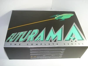 Futurama The Complete Series Seasons 1-8 + 4 Movies DVD 27-Disc Box Set - Picture 1 of 2