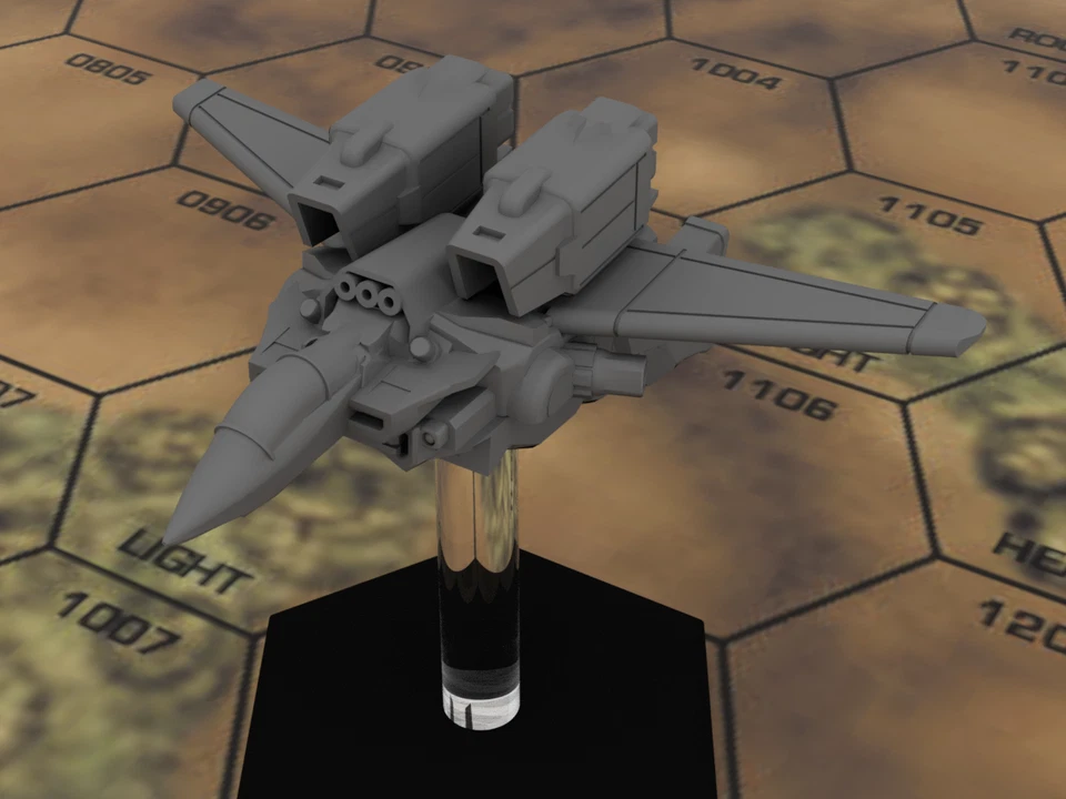 Phoenix Hawk LAM (Fighter) | DIW Exclusive | 3D-Printed Miniature for Battletech - Image 1 of 1