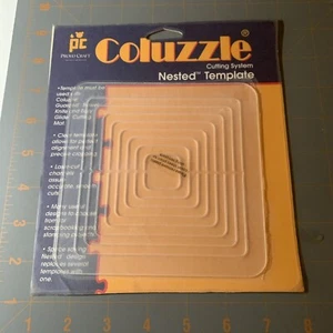 Provo Craft Coluzzle-  Square Cutting System Template Scrapbooking - Picture 1 of 3