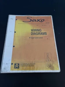 CITROEN SAXO PETROL & DIESEL RHD ORIGINAL 1996 TECHNICAL TRAINING MANUAL - Picture 1 of 8