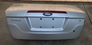 Nice OEM Silver 2010-12 Ford Fusion S - Rear Trunk Deck Lid w/o Spoiler - Picture 1 of 5