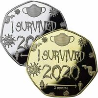 Details about   I SURVIVED 2020 MEDAL COIN COMMEMORATIVE COLLECTORS MEMENTO GIFT CASE at 
