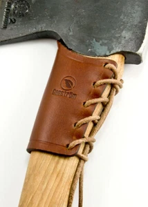 Stielschutz für Axt - Cognac Braun, Casström Schutz für Axtstiel Lederschutz Axt - Afbeelding 1 van 1