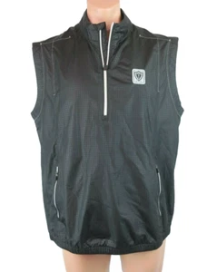 San Diego Police SD PD SWAT Golf Vest Black Windbreaker Adidas COPS sz M - Picture 1 of 10