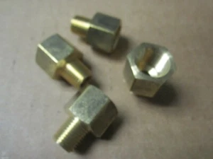 3/8" NPT Female X 1/4" NPT Male Brass fittings Oil Air Gas 4 pieces - Picture 1 of 1