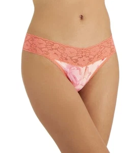 Inc International Concepts Women's Lace-Trim Thong Underwear Marble - Picture 1 of 12