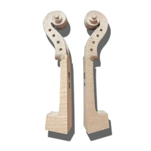 1 pcs 4/4 Violin Neck Flame Maple wood pure handmade New violin parts Durable - Picture 1 of 3