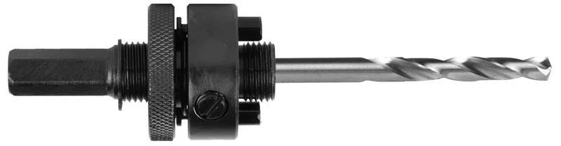 MANDREX Lochsägen Aufnahme 11 mm Sechskant für Lochsägen ab 32 mm Durchmesser