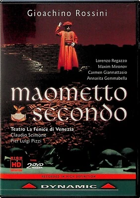 Rossini: Maometto Seocondo, Teatro La Fenice Di Venezia -2-DVD -Claudio Scimone - Image 1 of 3