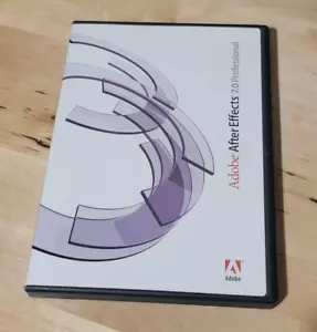 ADOBE AFTER EFFECTS 7.0 PROFESSIONAL, GENUINE w/SN APPLE + TRAINING VIDEOS - Picture 1 of 5