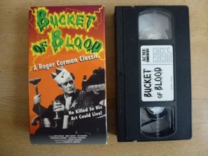 BUCKET OF BLOOD 1959 Roger Corman Dick Miller Horror VHS NTSC Import US - Bild 1 von 2