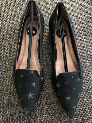 RAS, zapatos planos de mujer, talla 9 (US), negros, nuevos en caja Foto 1 de 4