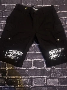 Custom Painted Men’s Cargo Shorts Size M - Picture 1 of 2