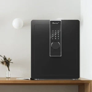 Second-hand 2.5 Cub Touchscreen Safe Box,Digital Keypad Safe with Alarm System - Picture 1 of 7