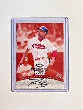1997 Donruss Signature David Justice Autograph #56 SSP  /900