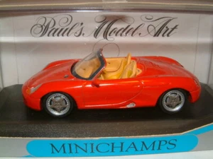 1/43 PORSCHE BOXSTER IN RED MINICHAMPS. - Picture 1 of 1