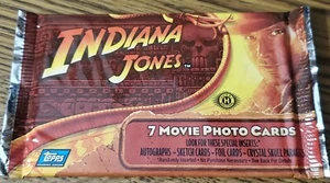 Indiana Jones Kingdom of the Crystal Skull 2008 Topps Sealed Hobby Card Pack - Bild 1 von 2