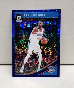 NERLENS NOEL 2018-19 Optic FAST BREAK BLUE ~ Thunder ~ #'d /50 - Picture 1 of 2