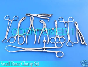 Small Bone Clamp Set Orthopedic Instruments Ds-1124 - Picture 1 of 3