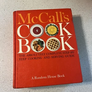 McCall's Cookbook Red Cover 1963 1st Printing Vintage - Picture 1 of 9