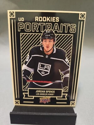 2022-2023 Upper Deck Series 2 Jordan Spence RC!! Rookies Portraits L.A. Kings  - Image 1 of 3
