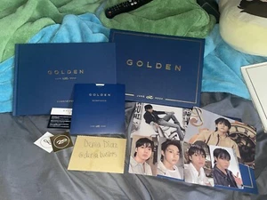 BTS JUNGKOOK OFFIZIELLES GOLDENES ALBUM SUBSTANZVERSION - [US-VERKÄUFER] UNVERSIEGELT - Bild 1 von 1