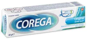 COREGA extra starke Prothesenkleber Fixiercreme Original Frisch 40g - Bild 1 von 5