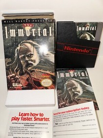 Immortal The (Nintendo Entertainment System, 1990) NES boxed with manual CIB