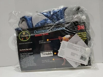 Chaqueta de esquí Pet Life deportiva vintage Aspen Pet azul talla X-pequeña Foto 1 de 4