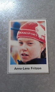 Anna-Lena Fritzon Cross Country Skier Swedish Buster 1985 - 1986 RARE Oddball - Picture 1 of 2