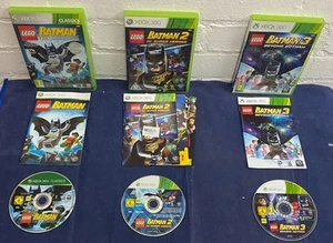 Lego Batman: 1, 2 & 3 Xbox 360 bundle - Picture 1 of 1