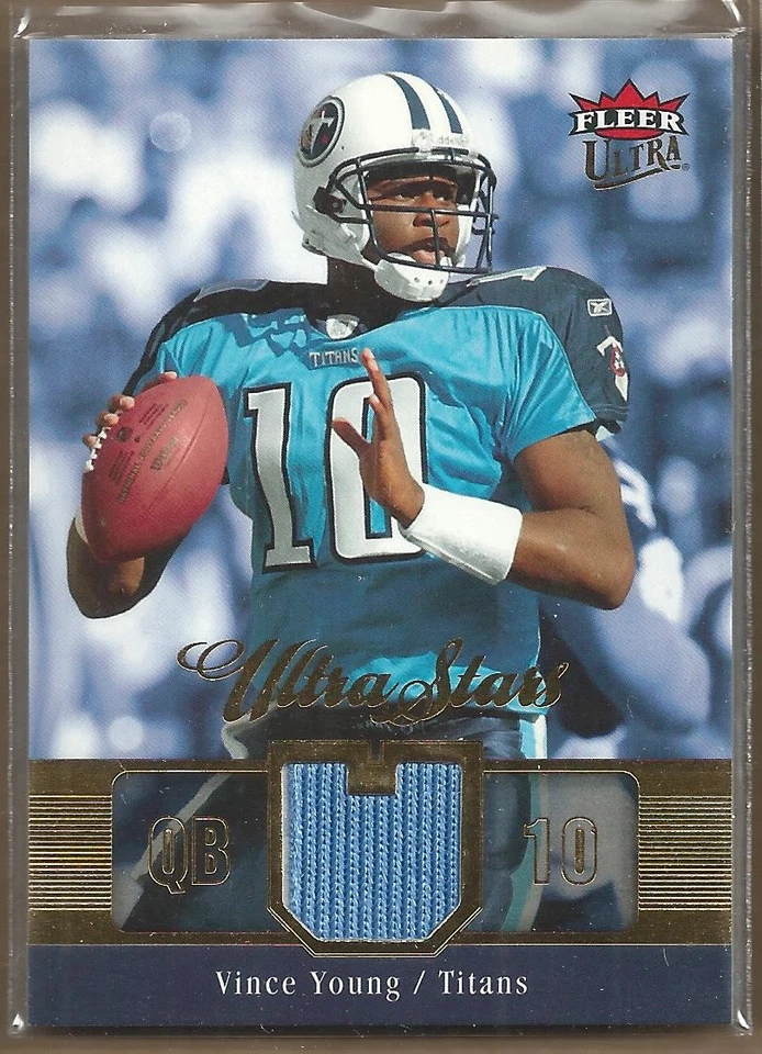 2007 Ultra Stars Jerseys #VY Vince Young Jersey FB - Image 1 of 1